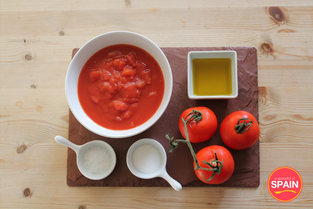 Spanish Tomato Sauce Ingredients